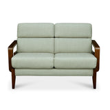 Sailor 2 Seater Fabric Sofa (Taupe Brown)