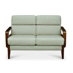 Sailor 2 Seater Fabric Sofa (Taupe Brown)