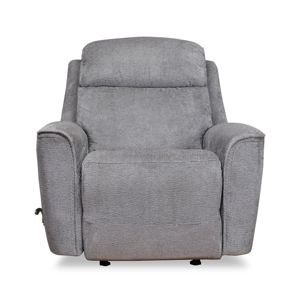 Favian 1 Seater Rocker Recliner Sofa (Grey)