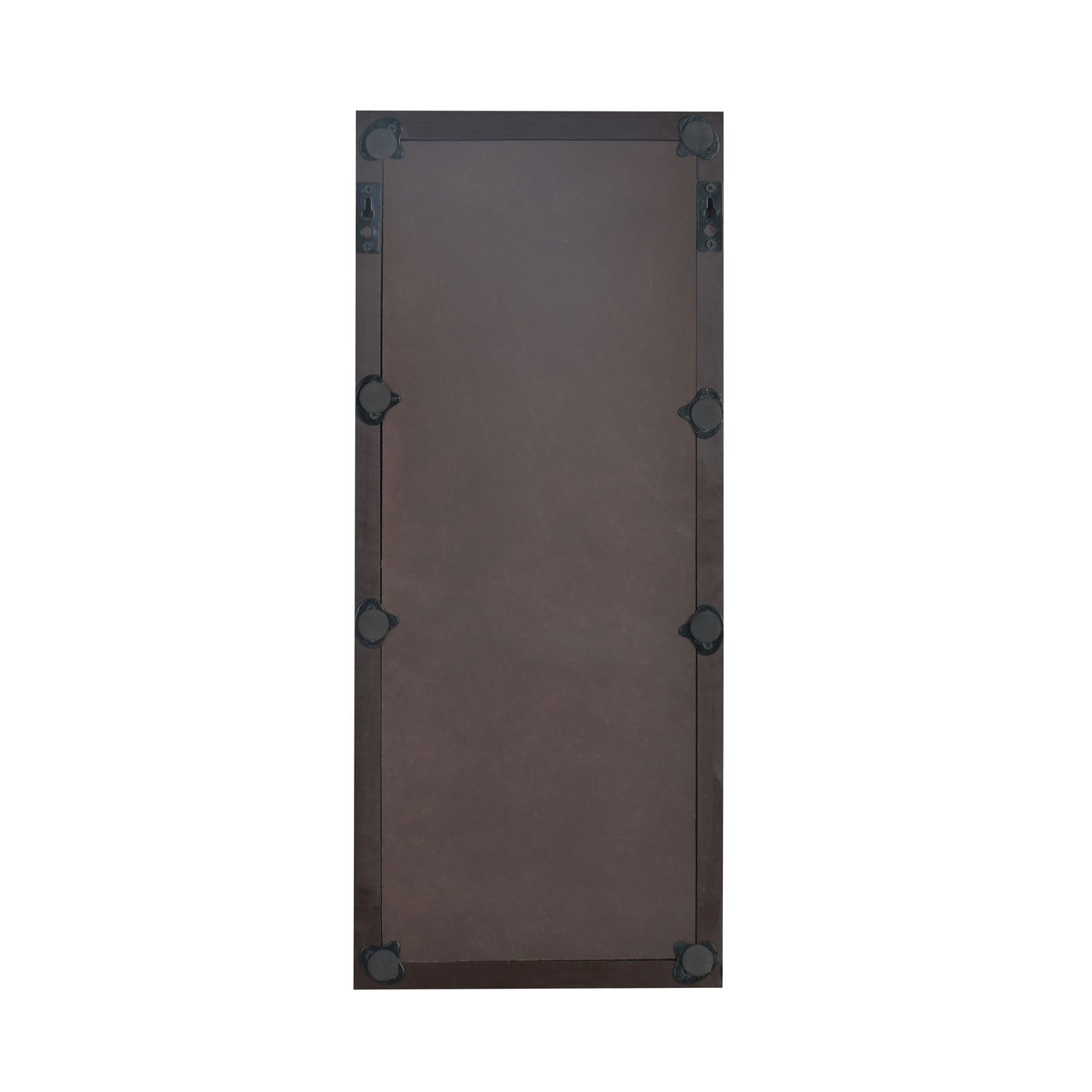 Oranate Mughal MDF and Glass Wall Decor (Brown)