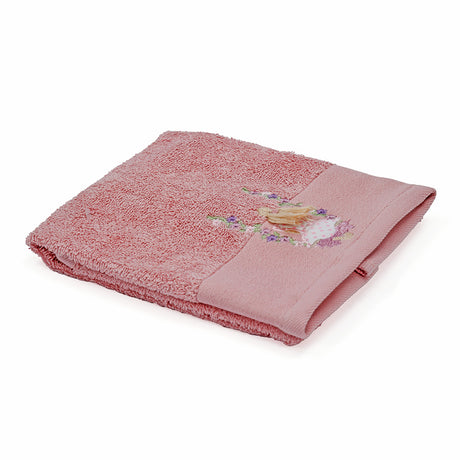 Arias by Lara Dutta Super Soft 500 GSM Cotton Hand Towel 40 x 60 cm (Onion Pink)