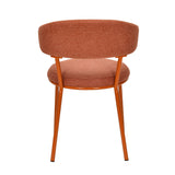 Clarice Dining Chair (Rust)