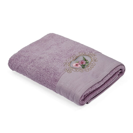 Arias by Lara Dutta Super Soft 500 GSM Cotton Bath Towel 70 x 150 cm (Lavender)