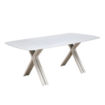 Titania 6 Seater Dining Table (Ivory)