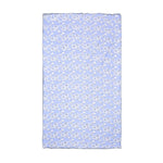 Floral Printed Cotton Single Bed Dohar (Blue)