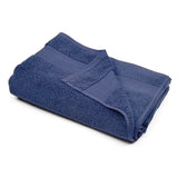 Solid 480 GSM Cotton Bath Towel (75 x 150 cm, Blue)