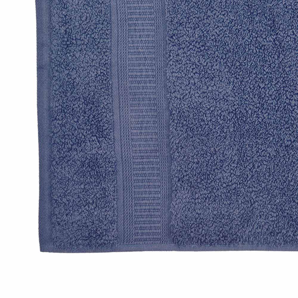 Solid 480 GSM Cotton Bath Towel (75 x 150 cm, Blue)