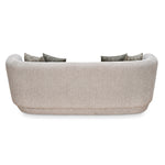 Bethany 3 Seater Fabric Sofa (Sand Brown)