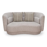 Bethany 2 Seater Fabric Sofa (Sand Brown)