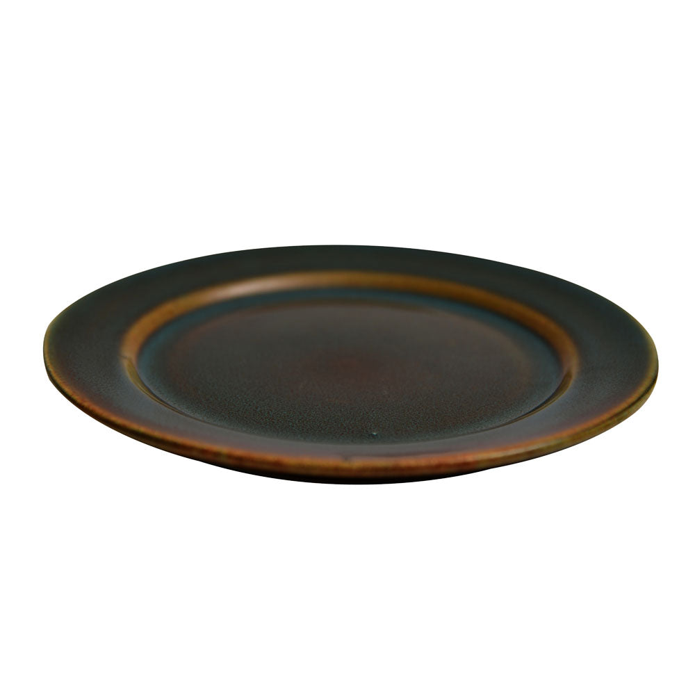 Glaze Quarter Plate (Moss Green)