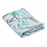 Arias by Lara Dutta Leafy 250 GSM Bamboo Polycotton Hand Towel 40 x 60 cm (Multicolor)