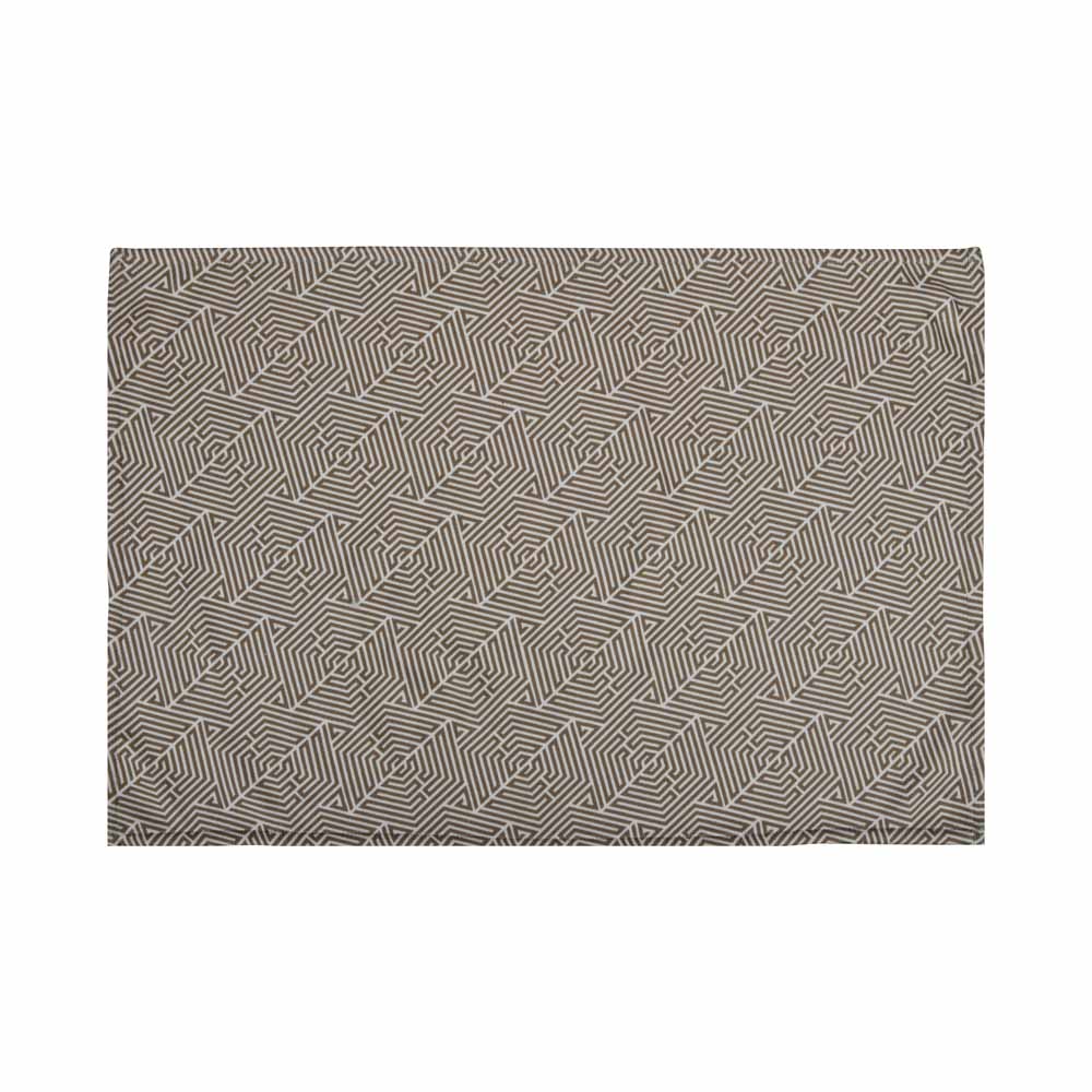 Arias by Lara Dutta Geometric 250 GSM Bamboo Polycotton Hand Towel 40 x 60 cm (Multicolor)