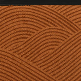 Wavy 16' x 24' Anti-Slip Door Mat (Brown)