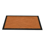 Wavy 16' x 24' Anti-Slip Door Mat (Brown)