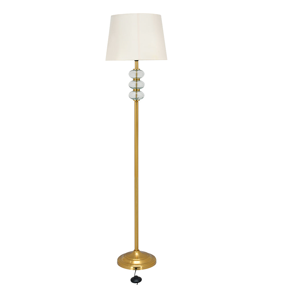 Glassio Bubbles Decorative Floor Lamp 158 cm (White & Gold)