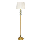 Glassio Bubbles Decorative Floor Lamp 158 cm (White & Gold)