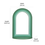 Gradient Arch MDF Wall Decor (Green)