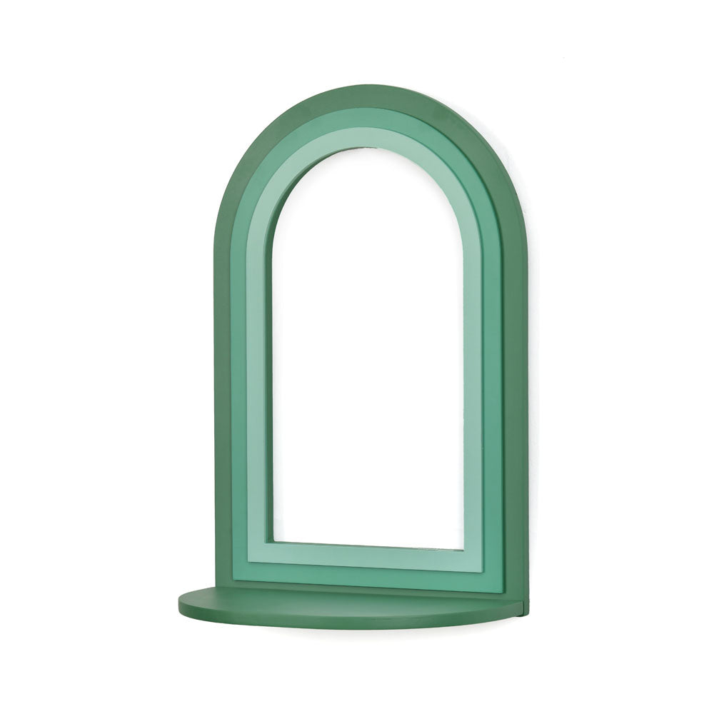 Gradient Arch MDF Wall Decor (Green)