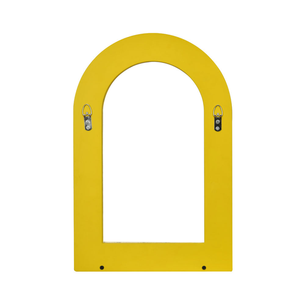 Gradient Arch MDF Wall Decor (Yellow)