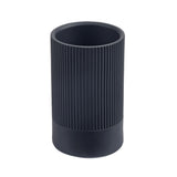 Fluted Design Polyresin Tumbler (250 ml, Grey)