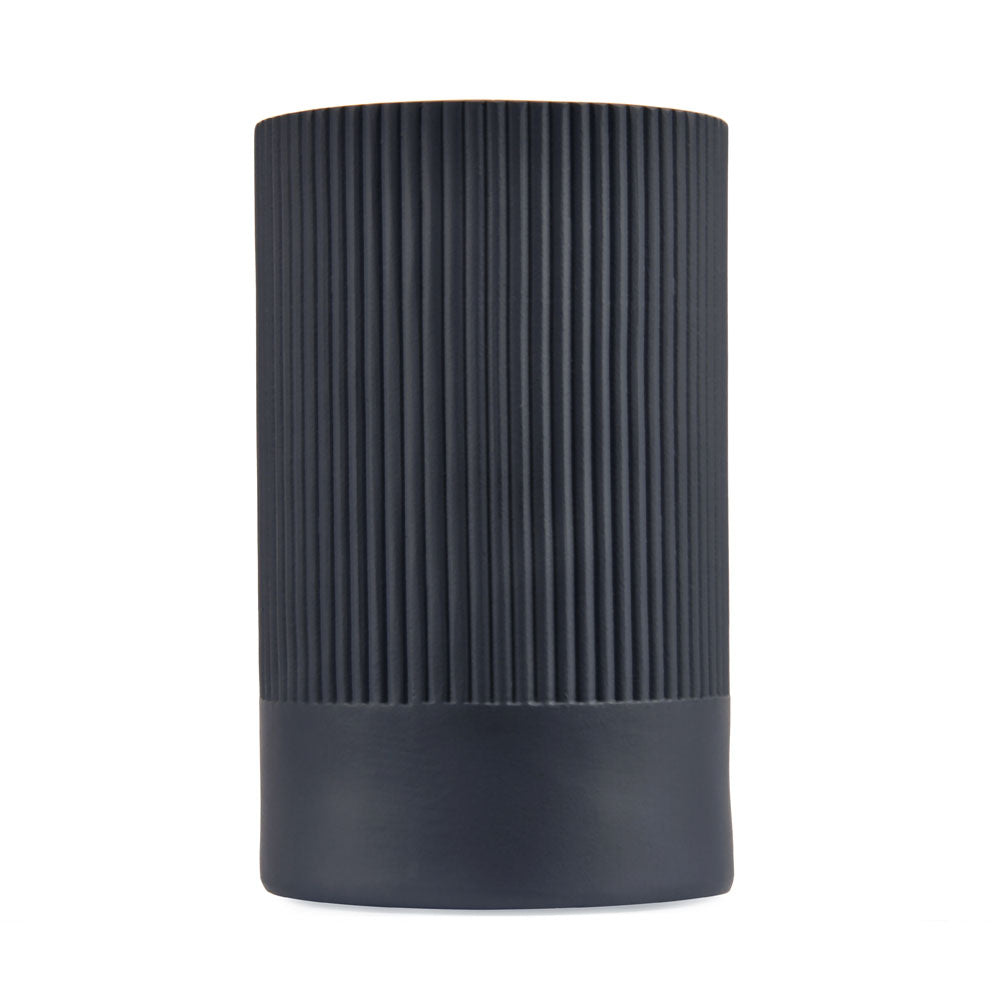 Fluted Design Polyresin Tumbler (250 ml, Grey)