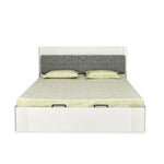 Nix King Bed with Hydraulic Storage (Beige)