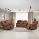 Nashville 1 Seater Electric Sofa Recliner (Brown)