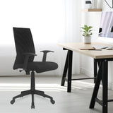 Thames Mid Back Mesh Chair (Black)