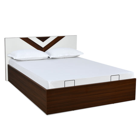 Orion Prime Bed with Semi Hydraulic Storage (Walnut)