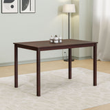 Peak Four Seater Dining Table (Cappucino)