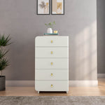 Phoenix Chest of 5 Drawers (Beige)