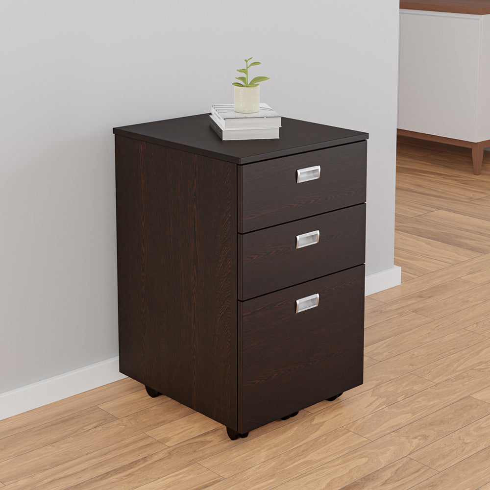 Prime 3 Drawer Pedestal (New Wenge)