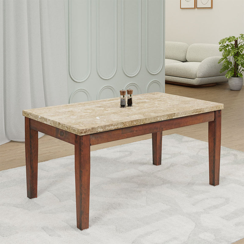 Prince 6 Seater Dining Table (Milan Walnut)