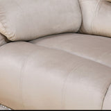 Rosia 1 Seater Manual Recliner Sofa (Light Brown)