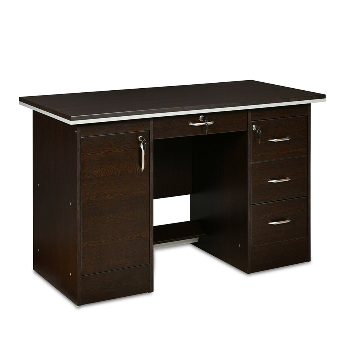 Nilkamal Recardo Office Table (New Wenge)