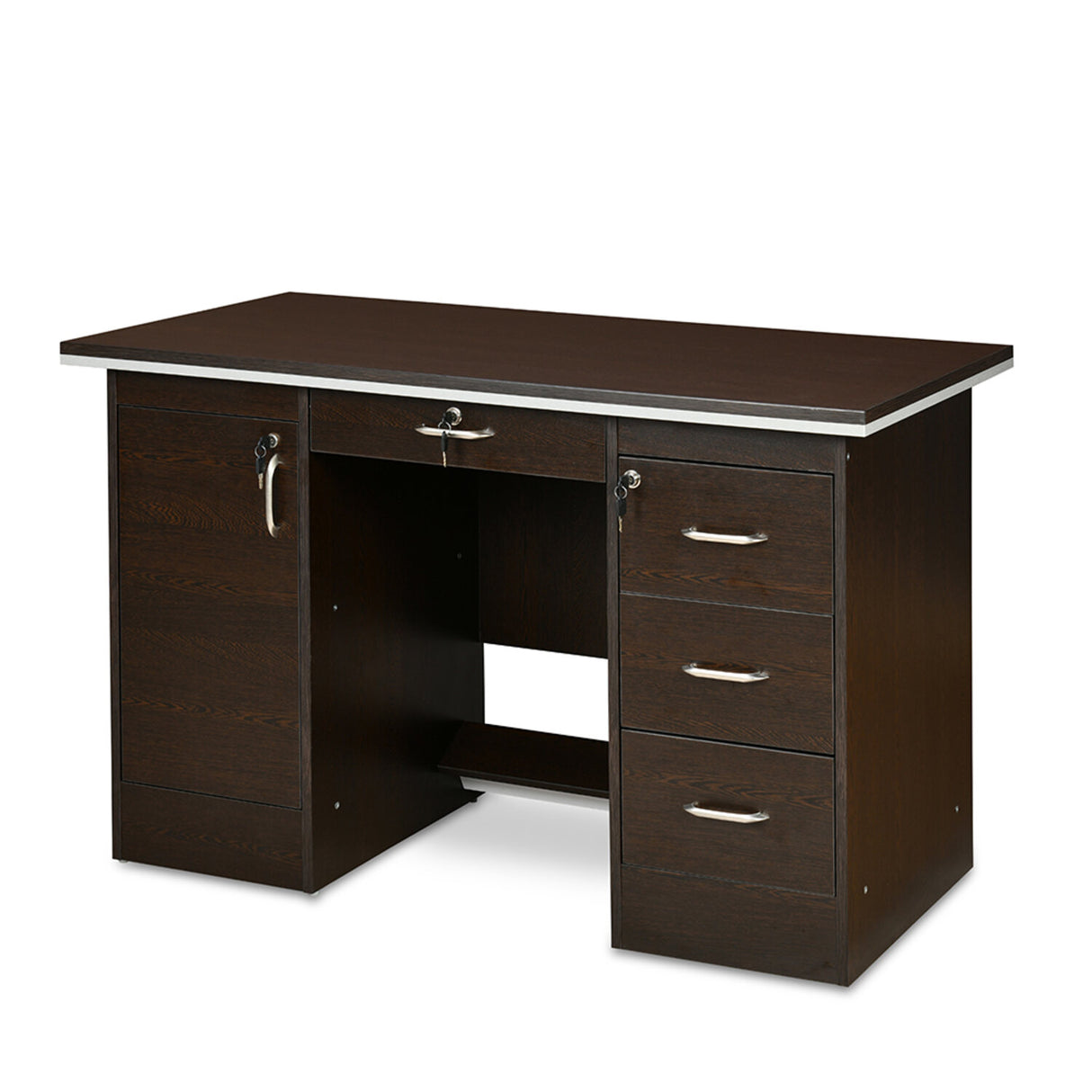 Nilkamal Recardo Office Table (New Wenge)