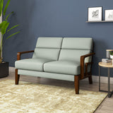 Sailor 2 Seater Fabric Sofa (Taupe Brown)