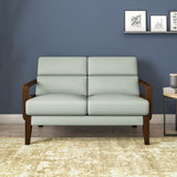 Sailor 2 Seater Fabric Sofa (Taupe Brown)