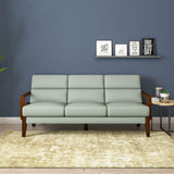 Sailor 3 Seater Fabric Sofa (Taupe Brown)