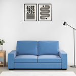 Shirley 3 Seater Sofa (Blue)