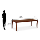 Steak 8 Seater Dining Table (Brown)