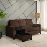 Nilkamal Shirley Lounger 2 Seater Sofa (Choco Brown)