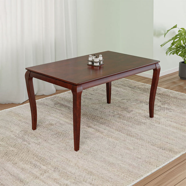 Nilkamal steak 6 Seater Dining Table Brown