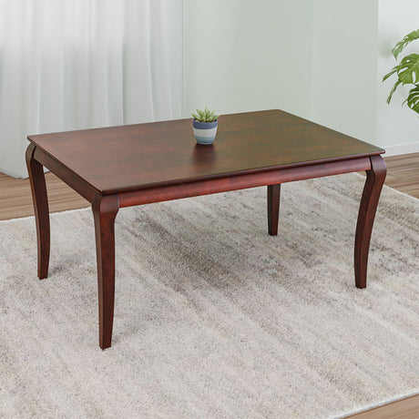 Nilkamal Steak 6 Seater Dining Table (Brown)