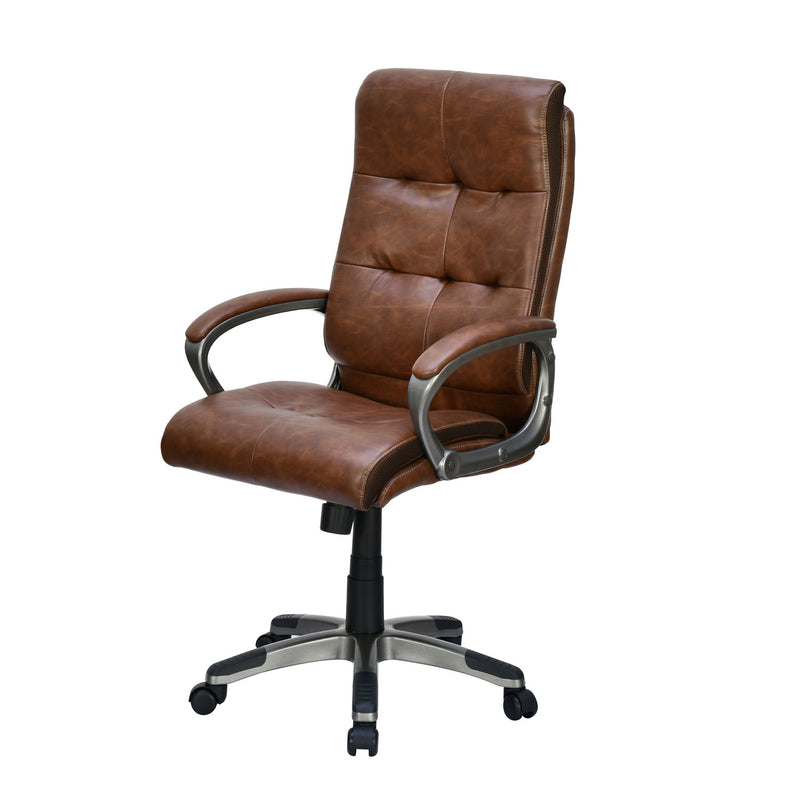 Veneto High Back Office Chair - Brown