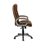 Veneto High Back Office Chair - Brown