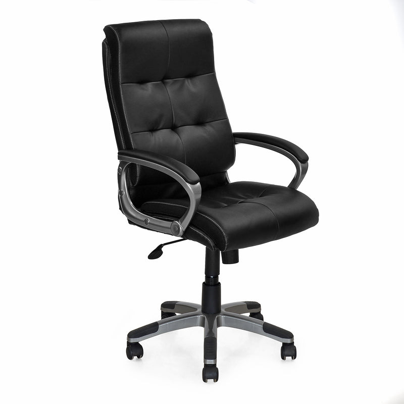 Veneto High Back Office Chair (Black)