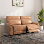 Venosa 3 Seater Electric Recliner Sofa (Tan)