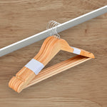 Wooden Hanger Set Of 6 Natural