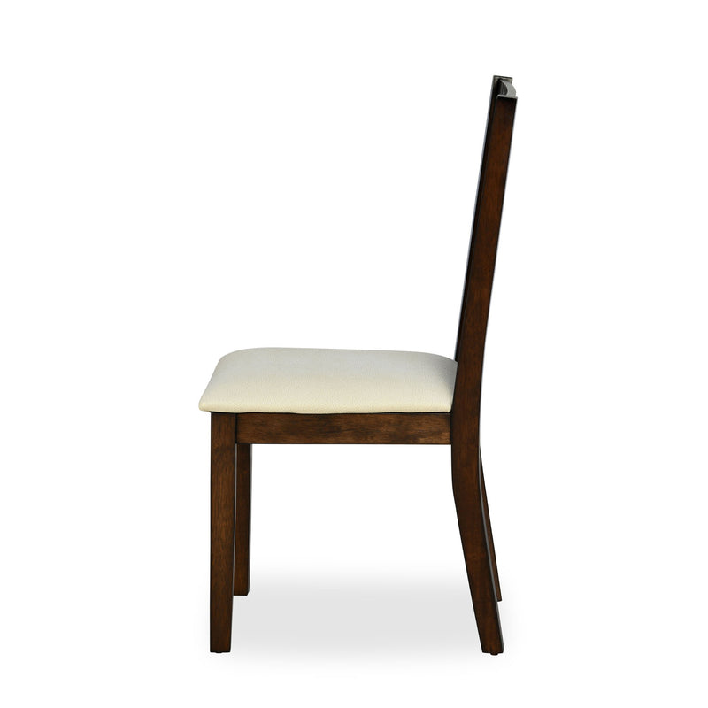 York Fabric Dining Chair (Antique Cherry)